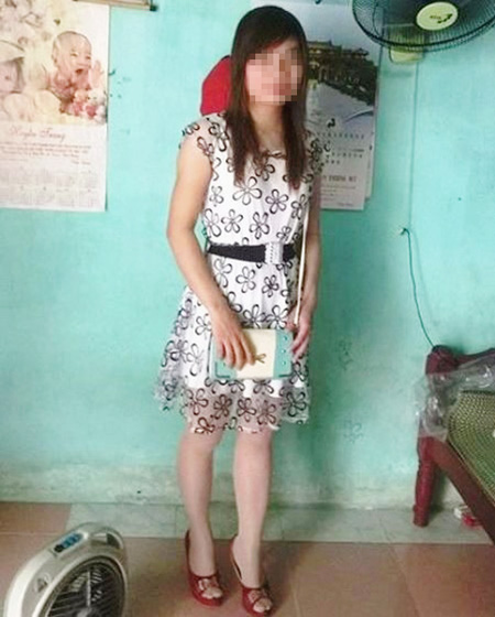 Nạn nh&acirc;n Th&aacute;i Thị Mai trước l&uacute;c bị mất t&iacute;ch b&iacute; ẩn