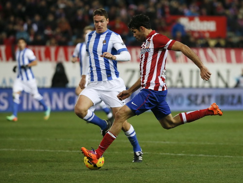 Diego Costa có bàn thắng thứ 19 từ đầu mùa cho Atletico