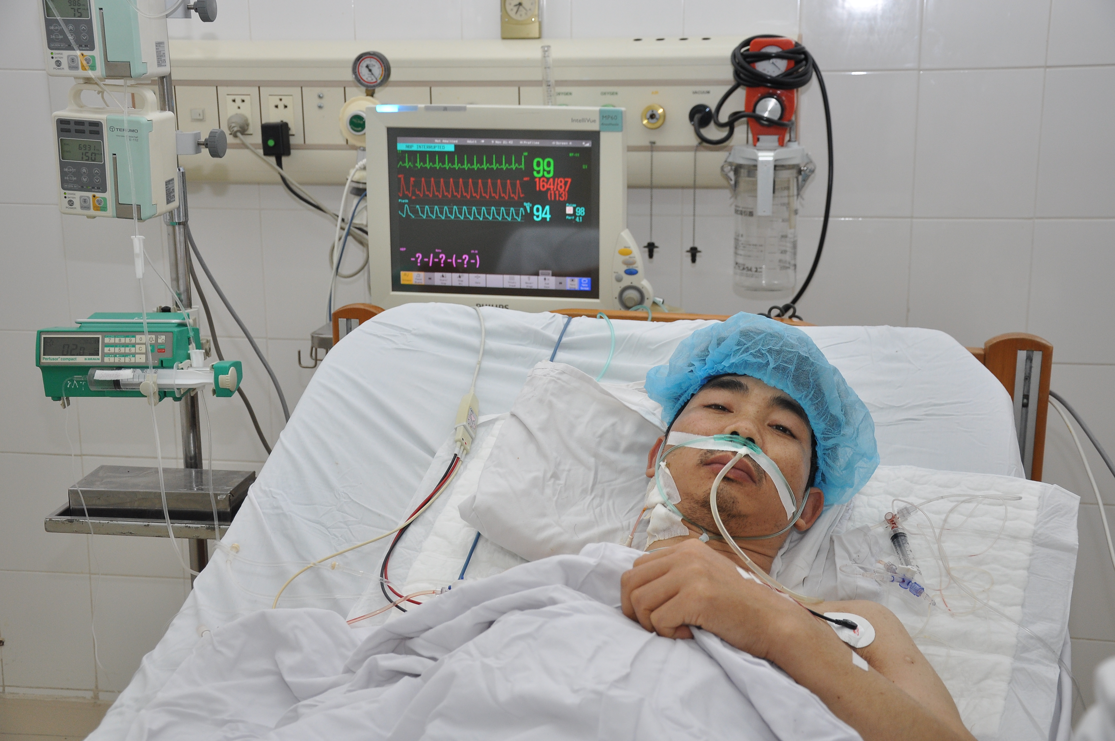 Bệnh nh&acirc;n H. đ&atilde; tỉnh t&aacute;o sau gh&eacute;p tạng
