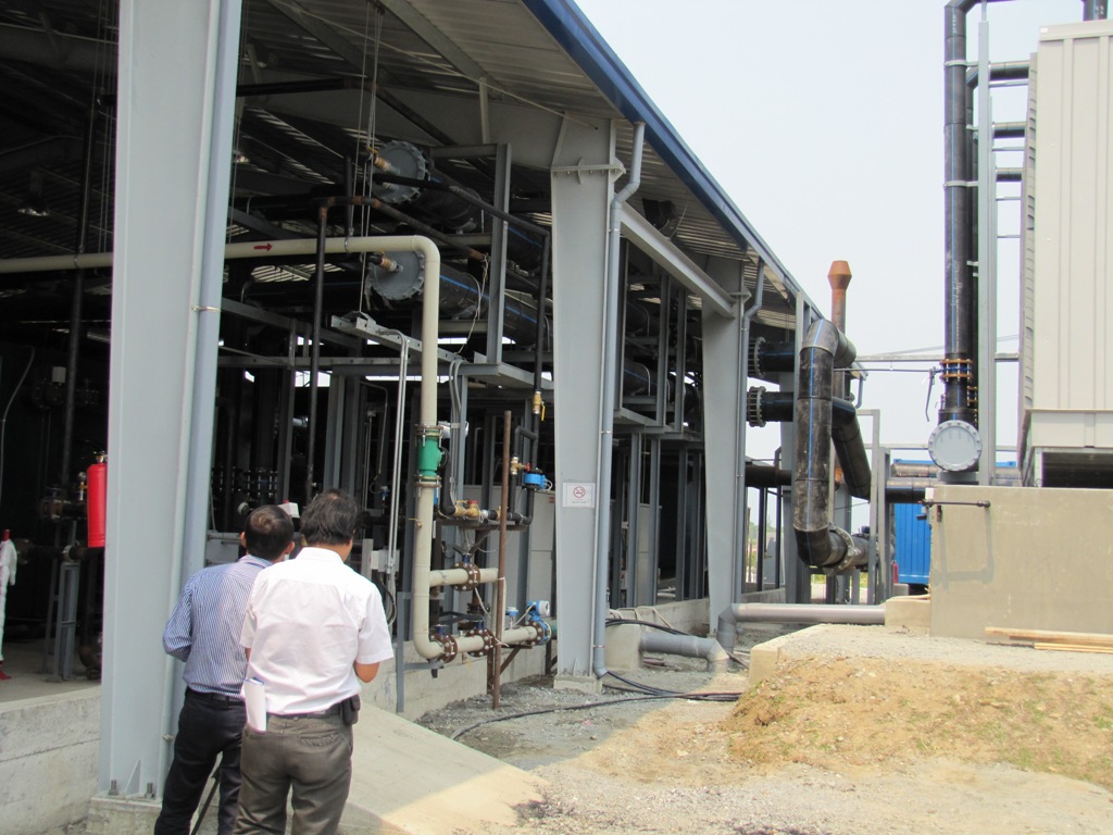 Một g&oacute;c hệ thống xử l&yacute; nhiệt dioxin tại  s&acirc;n bay Đ&agrave; Nẵng