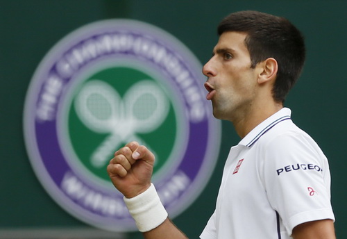 Niềm vui chiến thắng của Djokovic