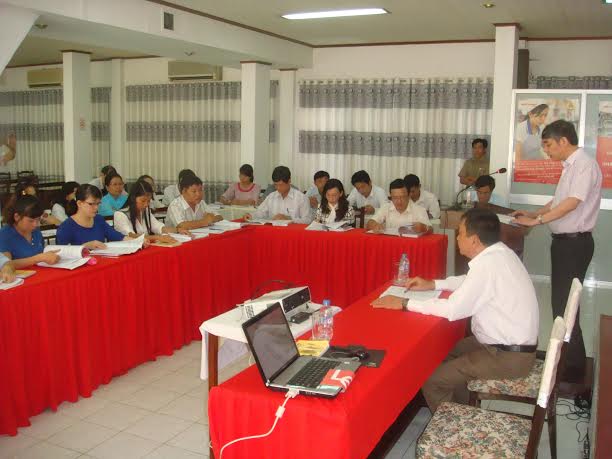 Tập huấn nghiệp vụ cho cán bộ CĐ