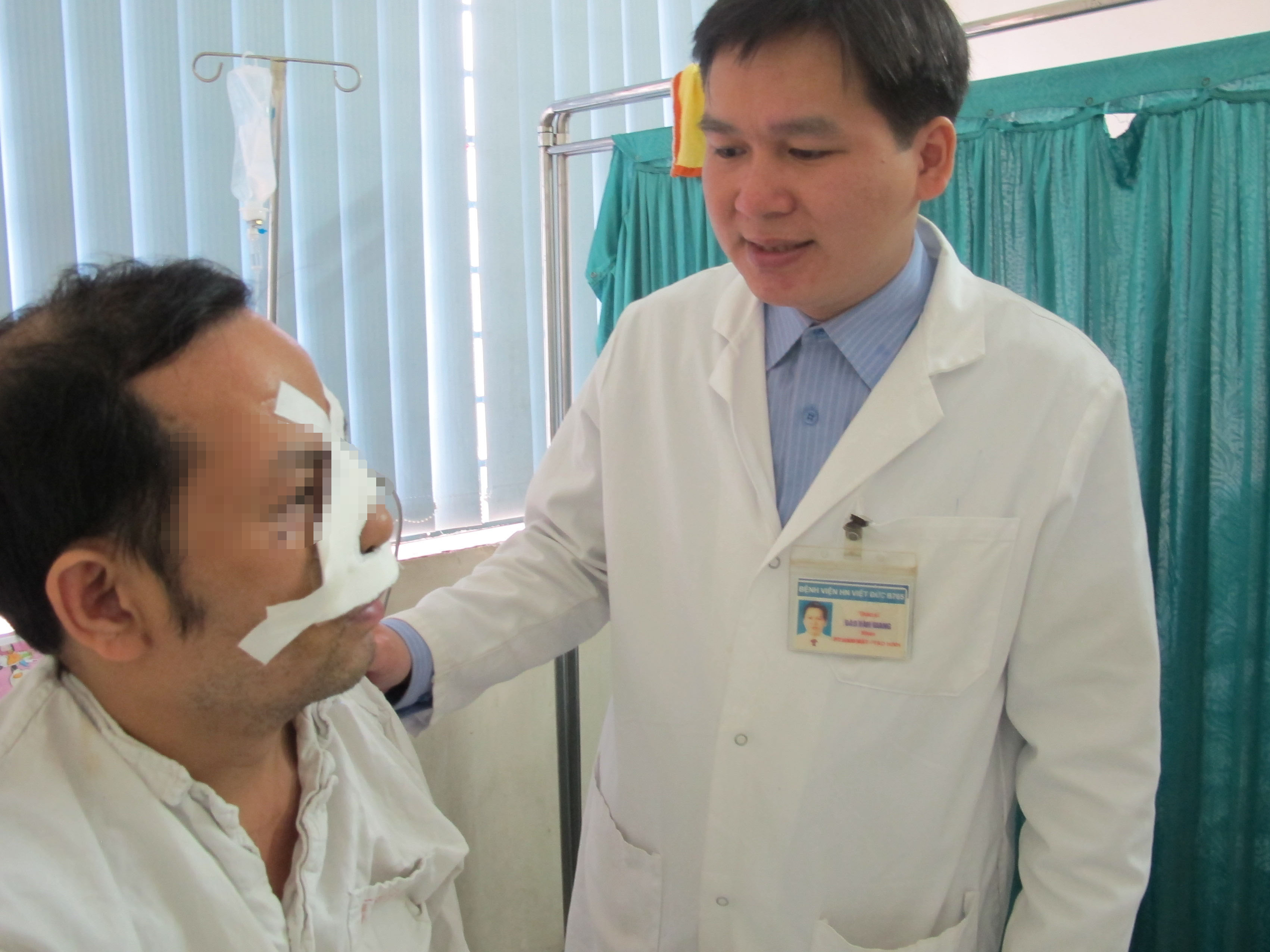 Nối thành công ca đứt mũi hi hữu