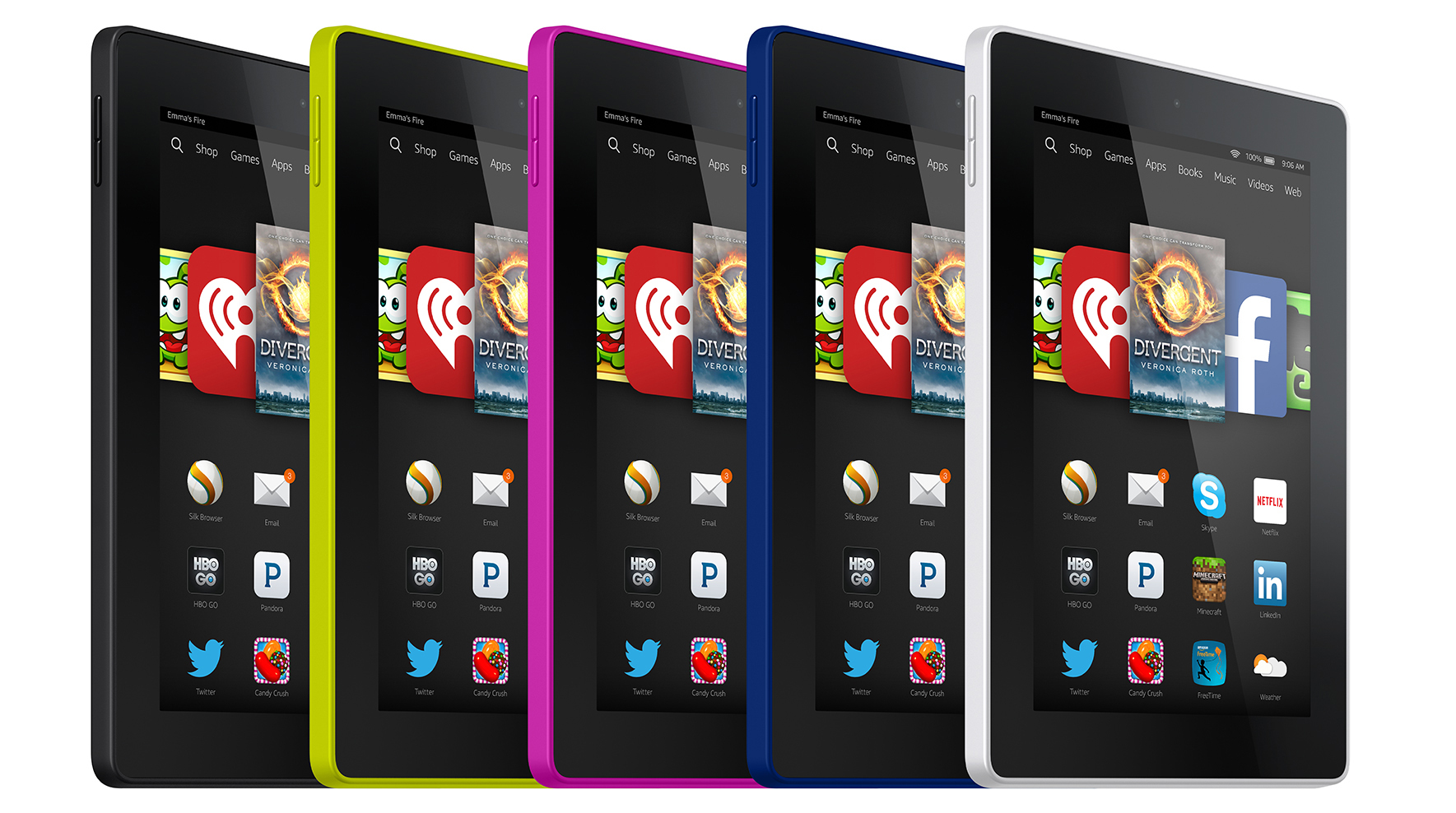 Amazon tung bộ đôi tablet Fire HD giá rẻ