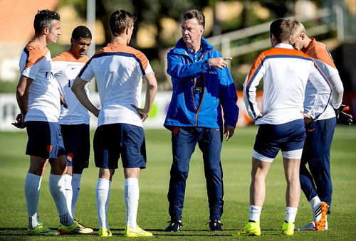 Đội tuyển Hà Lan là một khối thống nhất dưới quyền của Van Gaal