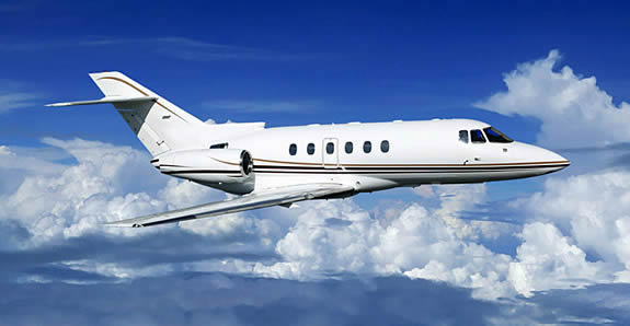Máy bay Hawker 800. Ảnh: Desertjet