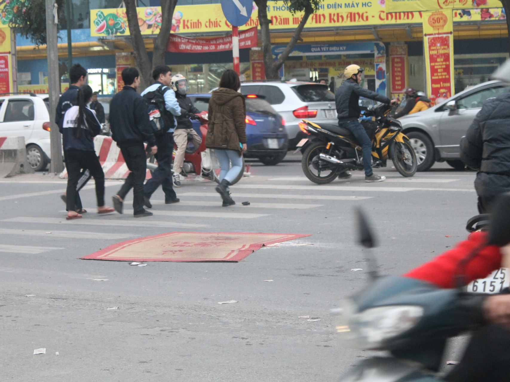 Hiện trường vụ tai nạn
