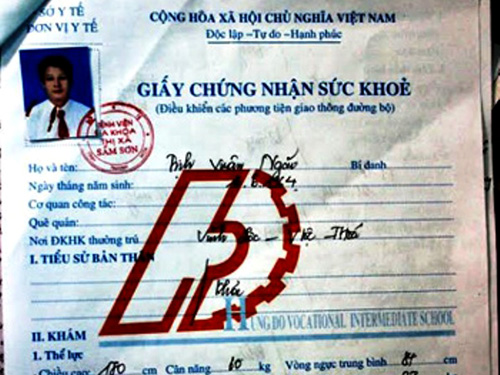Hỏng một mắt vẫn được chứng nhận đủ điều kiện học lái xe hạng B2
