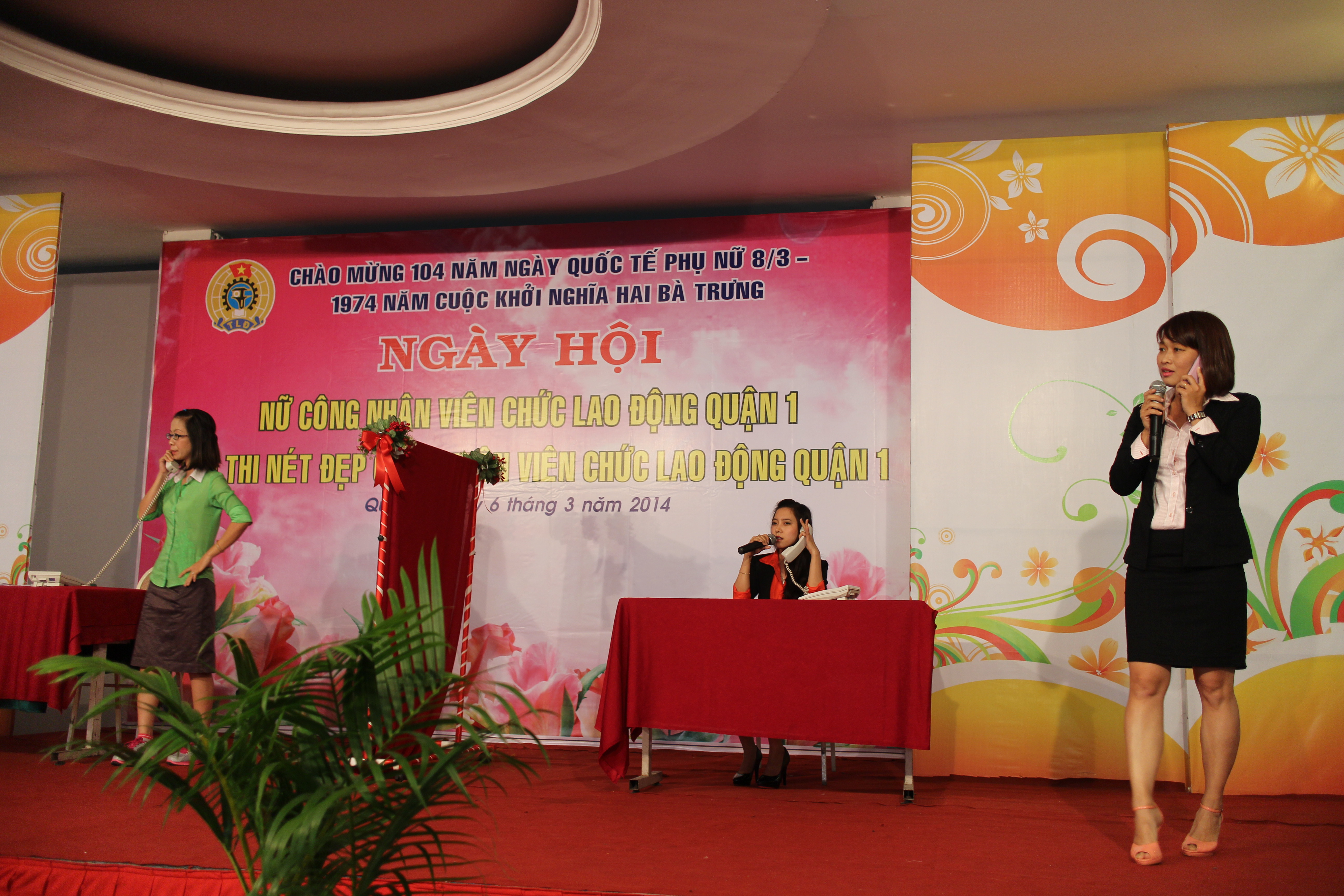 Hội thi n&eacute;t đẹp CNVC-LĐ quận 1