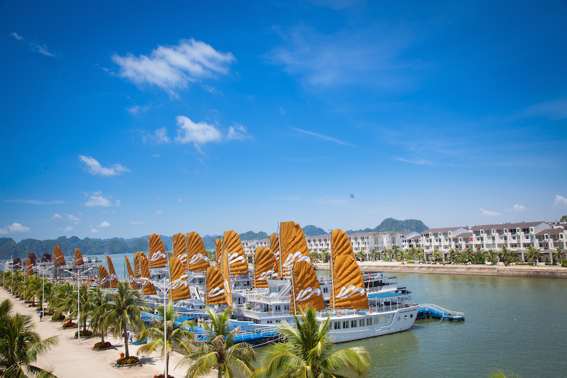 Cảng nh&igrave;n từ tr&ecirc;n cao