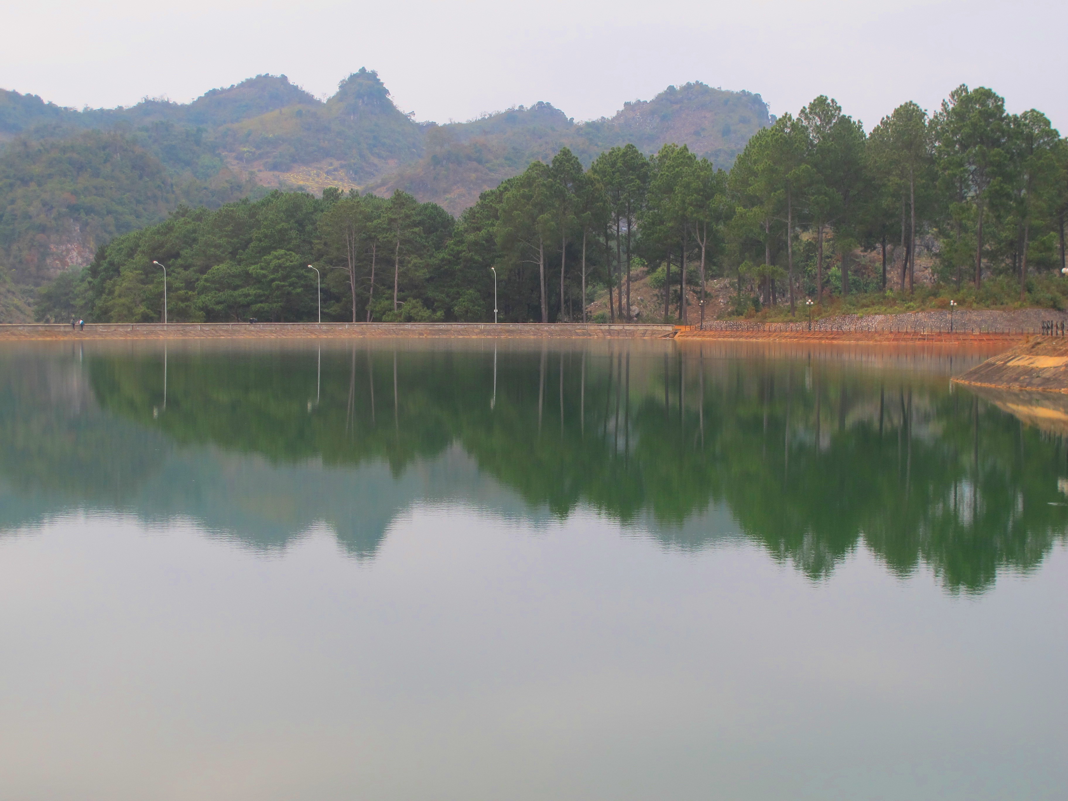 Đường đến đồng hoa cải đầy thơ mộng