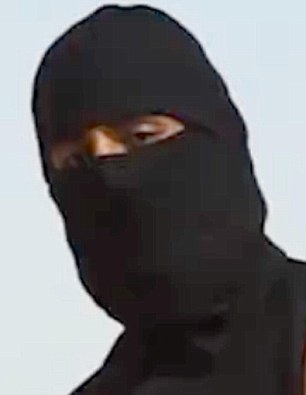 Kẻ chặt đầu ph&oacute;ng vi&ecirc;n James Foley. Ảnh: Daily Mail