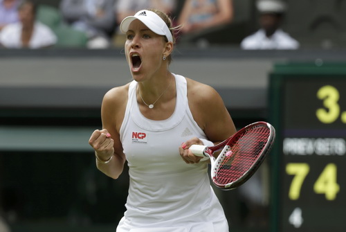 Angelique Kerber đ&aacute;nh bại ứng vi&ecirc;n Sharapova