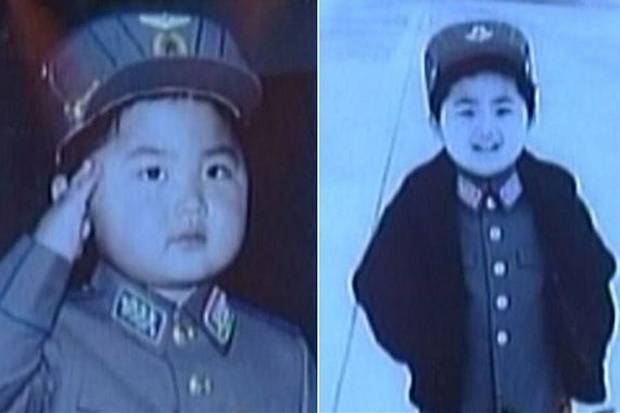 Tiết lộ hình ảnh lúc nhỏ của Kim Jong-un