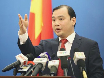 Người phát ngôn nói về việc Trung Quốc đưa vũ khí lên đảo lấn chiếm