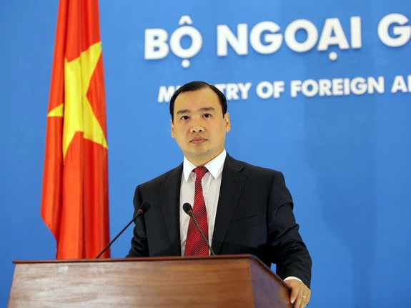 Người phát ngôn Bộ Ngoại giao Việt Nam họp báo quốc tế