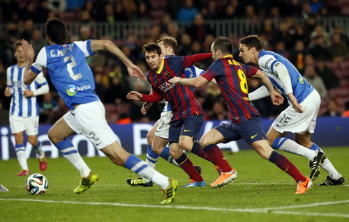 Barcelona hoàn toàn áp đảo trước Sociedad