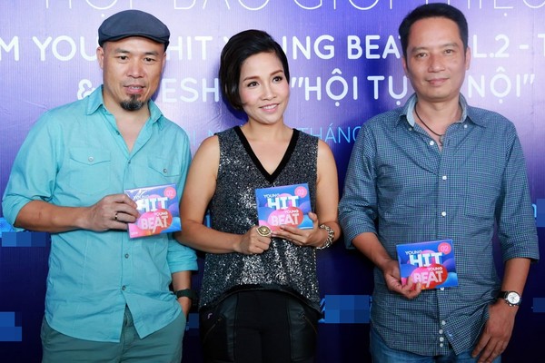 Nhạc sĩ Huy Tuấn, ca sĩ Mỹ Linh v&agrave; nhạc sĩ Anh Qu&acirc;n rất quan t&acirc;m đỡ đầu những t&agrave;i năng trẻ