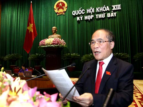 Quốc hội yêu cầu Trung Quốc rút giàn khoan 981