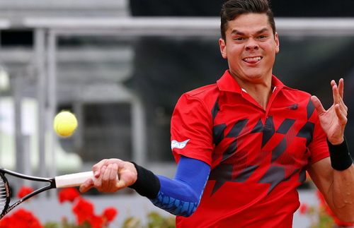 Raonic thắng Chardy, vào bán kết Rome Open