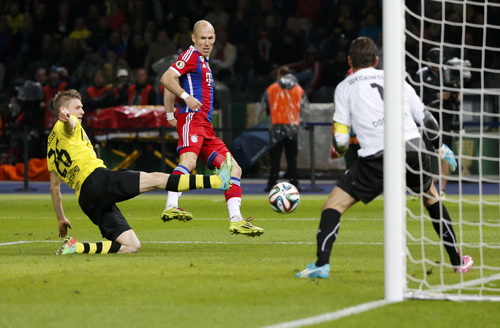 Robben lập c&ocirc;ng cho Bayern