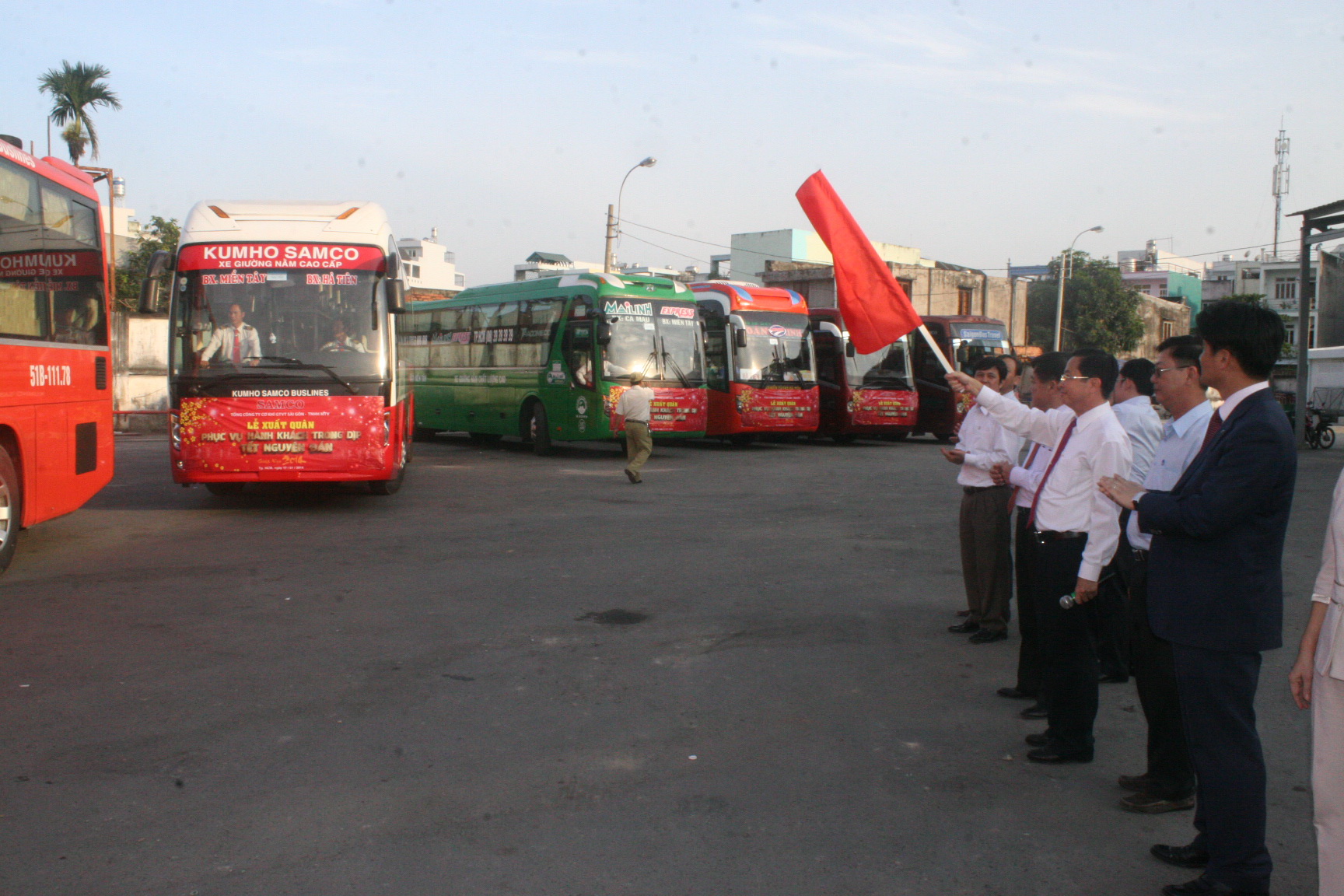 SAMCO xuất quân phục vụ Tết