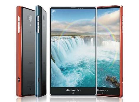 Sharp SH-04F Aquos tuyệt đẹp với màn hình chiếm 81%