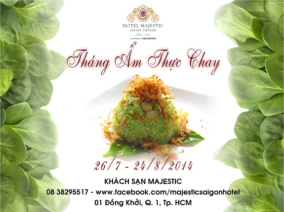 Majestic giới thiệu các món chay mùa Vu Lan