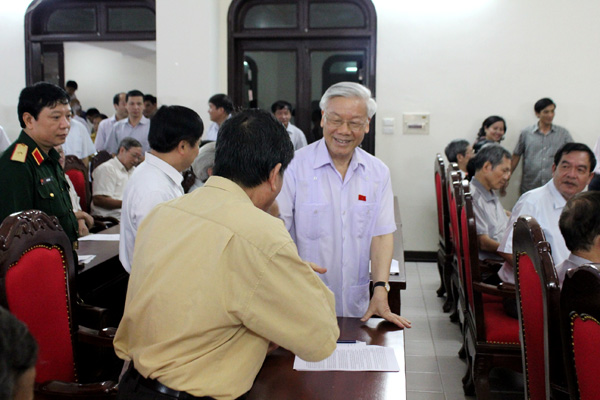 Cử tri đề nghị Tổng Bí thư chỉ đạo làm rõ tài sản của ông Trần Văn Truyền