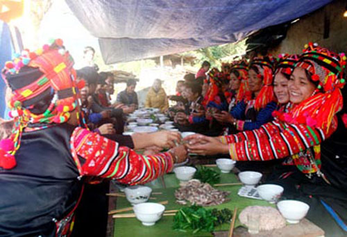 “Say” Tết người Hà Nhì ở cực Tây Tổ quốc