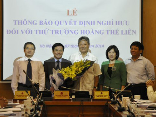 3 Thứ trưởng cùng Chủ tịch PVN và Vinacomin nghỉ hưu