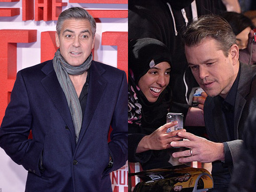 George Clooney, Matt Damon tỏa sáng trên thảm đỏ
