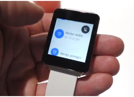 LG G Watch bất ngờ xuất hiện trong video thực tế