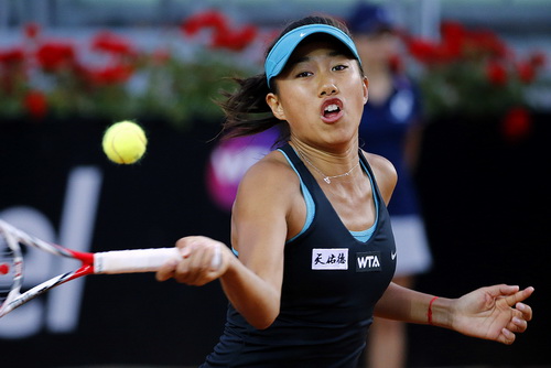 Zhang Shuai lần đầu v&agrave;o tứ kết Rome Open