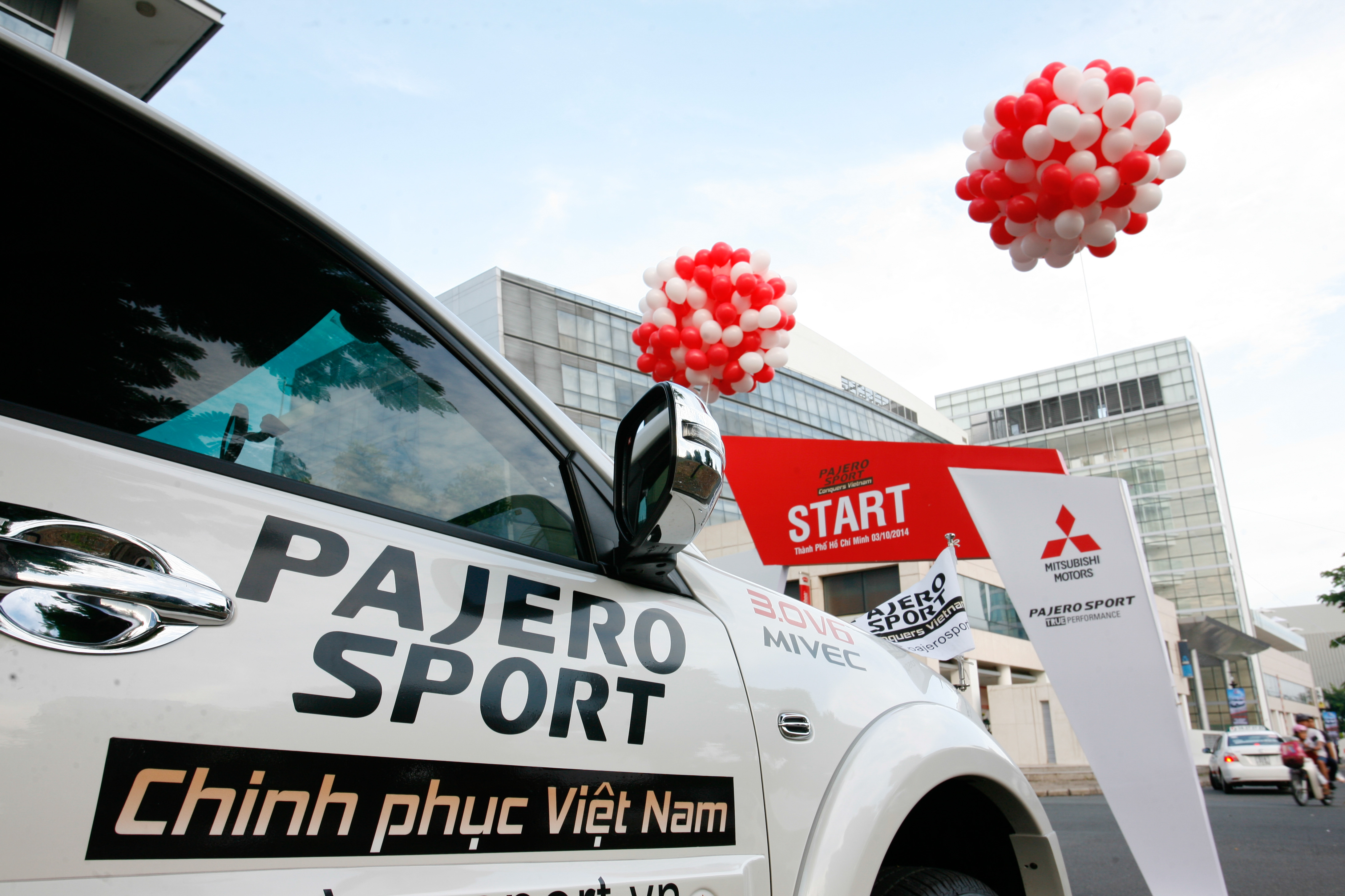 H&agrave;nh tr&igrave;nh Pajero Sport chinh phục Việt Nam ch&iacute;nh thức khởi h&agrave;nh