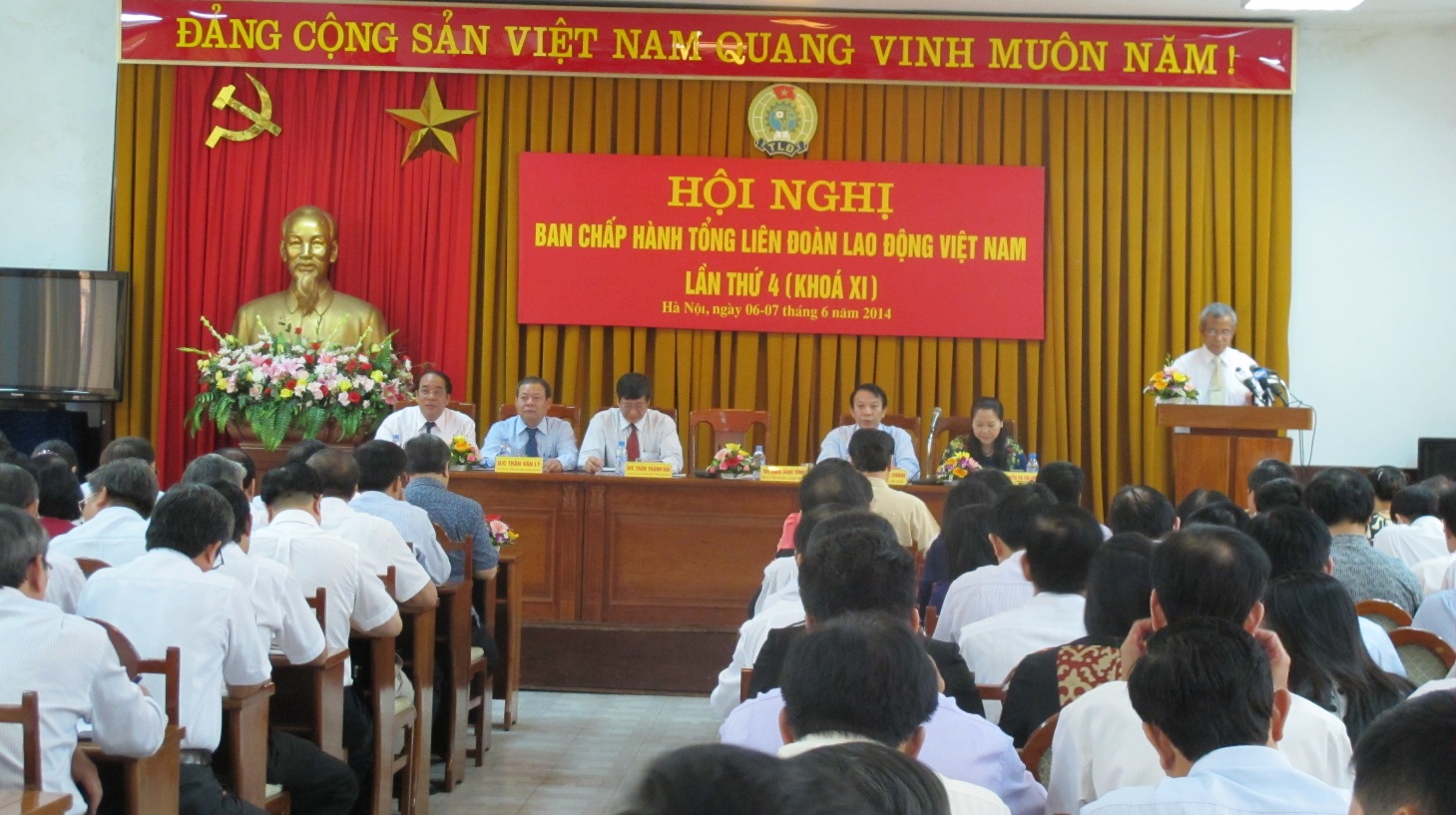 Tổng LĐLĐ Việt Nam phản đối Trung Quốc hạ đặt giàn khoan trái phép