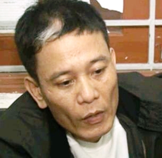 Trương Ngọc Dương tại cơ quan c&ocirc;ng an.