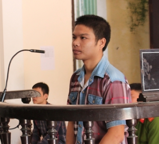 Bị c&aacute;o Kỳ tại phi&ecirc;n t&ograve;a.
