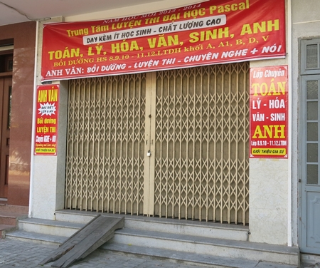 Trung tâm luyện thi Pascal hoạt động không phép