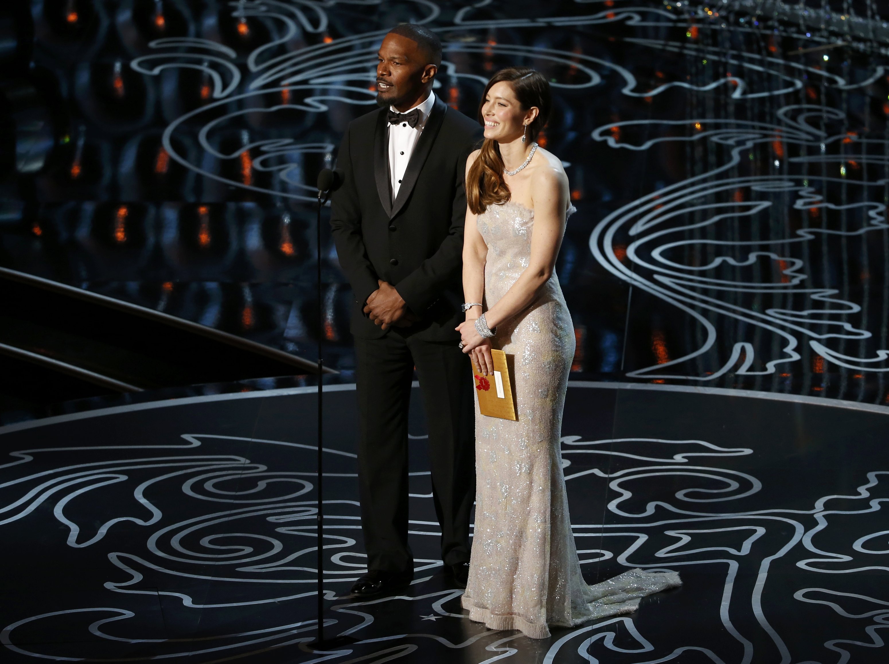 Jamie Foxx và Jessica Biel