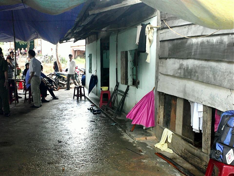 Hiện trường vụ án mạng.