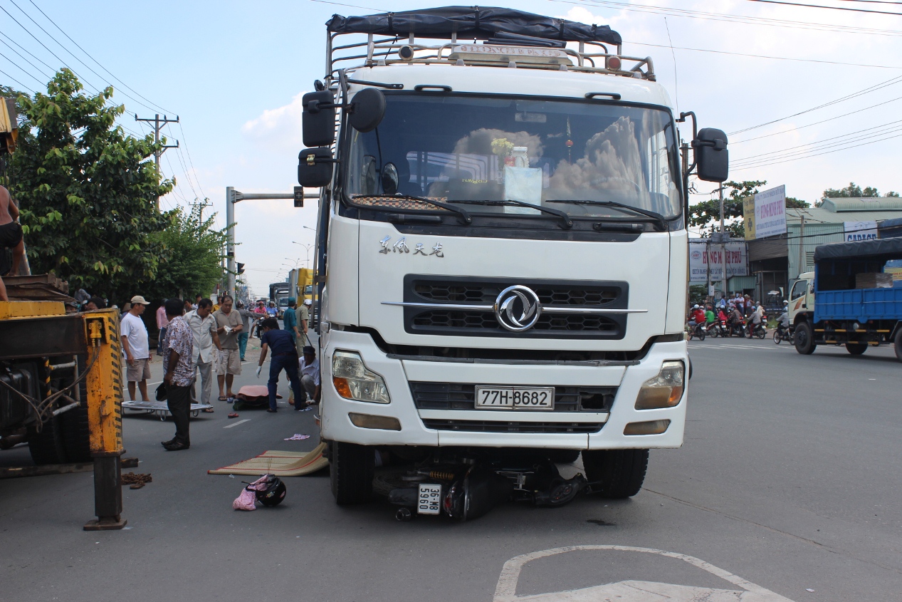 Hiện trường vụ tai nạn
