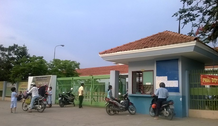 Trường Tiểu học Nguyễn Minh Quang - nơi xảy ra vụ việc