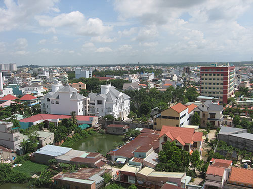 Một góc của TP Biên Hòa, tỉnh Đồng Nai