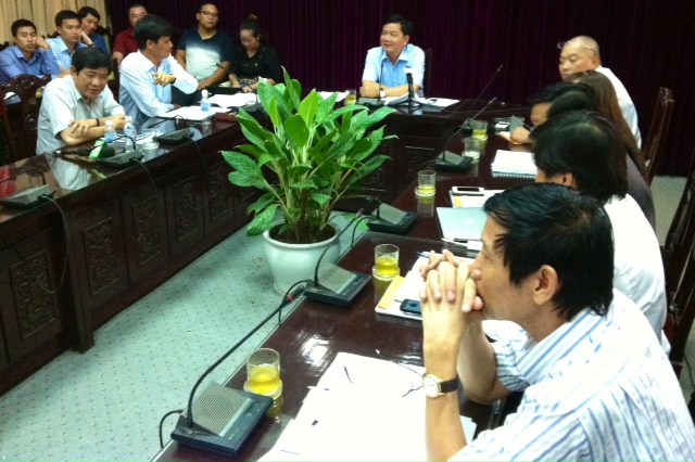 Bộ trưởng Đinh La Thăng chủ tr&igrave; cuộc họp