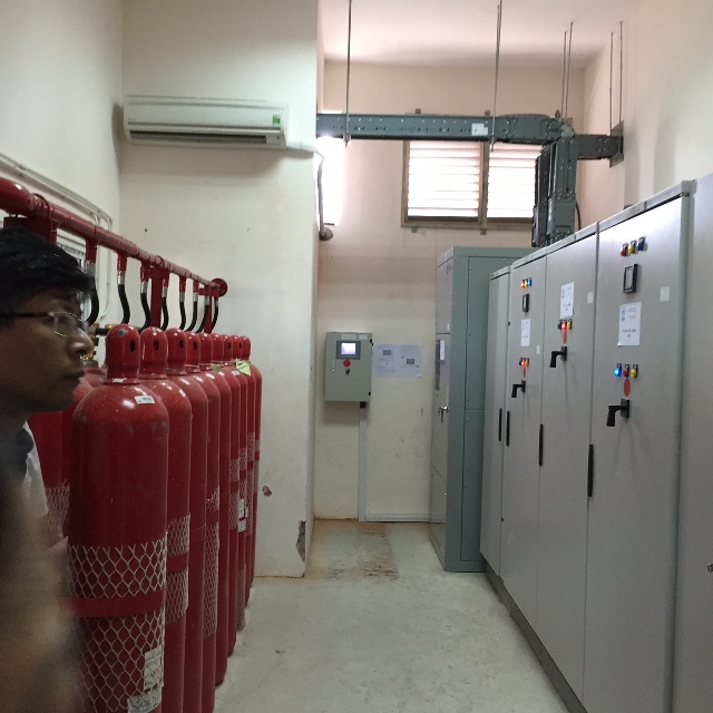 Hệ thống cứu hoả bằng CO2 cho c&aacute;c thiết bị điện