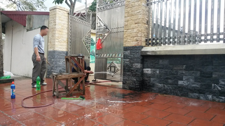 Nơi phát hiện thi thể người phụ nữ chết cháy