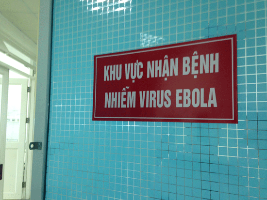 Nơi điều trị cho bệnh nhân Chung lúc nhập viện