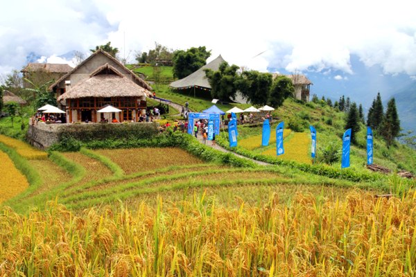 Cuộc đua được tổ chức ở Topas Ecolodge - một khu nghỉ dưỡng th&acirc;n thiện với m&ocirc;i trường ở Sa Pa