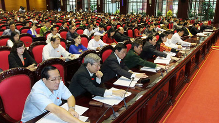 Quốc hội thông qua thời điểm có Luật Biểu tình